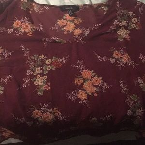 Maroon shirt